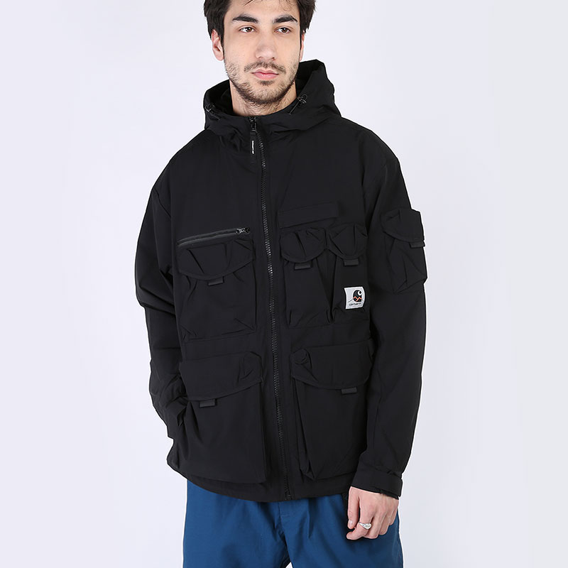 Мужская куртка Carhartt WIP Hayes Jacket (I027505-black)  - цена, описание, фото 1